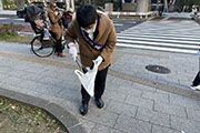 Carried out a regular cleanup activity in Shibuya's Nampeidai-cho neighborhood