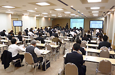 2011年3月期 第2四半期決算説明会 会場風景