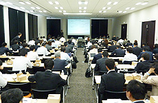 2011年3月期 決算説明会 会場風景