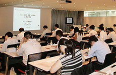 2013年3月期 第1四半期決算説明会 会場風景